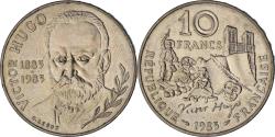 World Coins - Coin, France, Victor Hugo, 10 Francs, 1985, Paris, , Nickel-Bronze