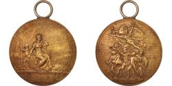 World Coins - France, Medal, Union des sociétés d'instruction militaire de France, Politics