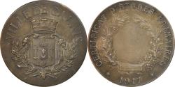 World Coins - France, Medal, Certificat d'Etudes Primaires, Ville de Calais, 1917,
