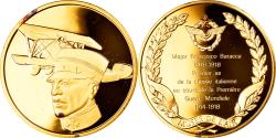 World Coins - France, Medal, Francesco Baracca, 1er As de la Chasse Italienne, Aviation