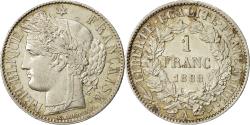 World Coins - Coin, France, Cérès, Franc, 1888, Paris, , Silver, KM 822.1