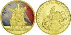 World Coins - France, Medal, Centenaire de la Première Guerre Mondiale, Armistice,