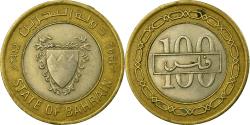 World Coins - Coin, Bahrain, 100 Fils, 1992, , Bi-Metallic, KM:20