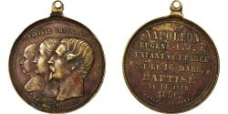 World Coins - France, Medal, Baptème de Napoléon Eugène Louis, History, 1856, Bordes