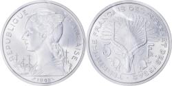 World Coins - Coin, FRENCH AFARS & ISSAS, 5 Francs, 1968, Paris, ESSAI, , Aluminium