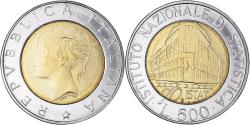 World Coins - Coin, Italy, Istituto Nazionale di Statistica, 500 Lire, 1996, Rome,