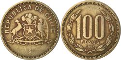 World Coins - Coin, Chile, 100 Pesos, 1992, Santiago, , Aluminum-Bronze, KM:226.2