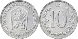 World Coins - Coin, Czechoslovakia, 10 Haleru, 1969, , Aluminum, KM:49.1