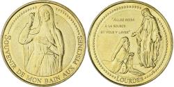 World Coins - France, Token, Tourist Token, Lourdes - n°28 - Souvenir de mon bain aux