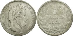 World Coins - Coin, France, Louis-Philippe, 5 Francs, 1832, Lyon, , Silver, KM:749.4
