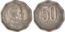 World Coins - Chile, 50 Pesos, 2009