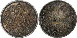 World Coins - Coin, GERMANY - EMPIRE, Wilhelm II, Mark, 1904, Karlsruhe, , Silver