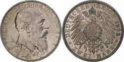 World Coins - Coin, German States, BADEN, Friedrich I, 2 Mark, 1902, , Silver, KM:271