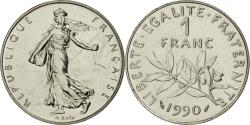 World Coins - Coin, France, Semeuse, Franc, 1990, Paris, , Nickel, KM:925.1