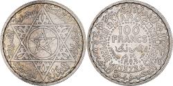 World Coins - Coin, Morocco, Mohammed V, 100 Francs, 1953, Paris, , Silver, KM:52