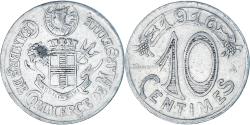 World Coins - Coin, France, Chambre de Commerce de MARSEILLE, 10 Centimes, 1916,