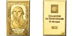 World Coins - France, Medal, Timbre, Bicentenaire, Danton, History, , Vermeil