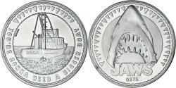 World Coins - France, Medal, Jaw's, Les Dents de la Mer, Cinéma, , Copper-nickel