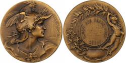 World Coins - France, Medal, Ecole des Beaux Arts de Rouen, Bronze, Bottée,