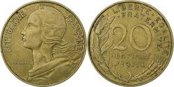 World Coins - France, 20 Centimes, Marianne, 1971, Paris, Aluminum-Bronze,