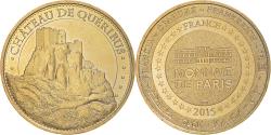 World Coins - France, Token, Tourist Token, 11/ Château de Quéribus, 2015, Monnaie de Paris