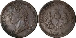 World Coins - Coin, Canada, Nova Scotia, Halfpenny Token, 1832, , Copper