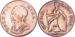 World Coins - United Kingdom, Halfpenny Token, Colonel Kirk, 1780, , Copper