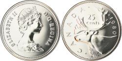 World Coins - Coin, Canada, Elizabeth II, 25 Cents, 1980, Royal Canadian Mint, Ottawa