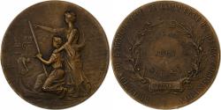 World Coins - France, Token, Concours agricole, 1910, Bronze, Rasumny,