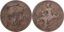 World Coins - France, 5 Centimes, Dupuis, 1902, Paris, Bronze, , Gadoury:165, KM:842