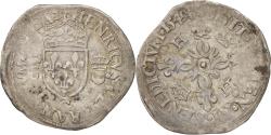 World Coins - Coin, France, Douzain aux croissants, 1549, Poitiers, , Billon