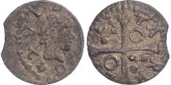 World Coins - Coin, Spain, CATALONIA, Louis XIII, Dinero, 1642, Tarrega, , Copper