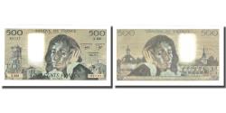 World Coins - France, 500 Francs, 500 F 1968-1993 ''Pascal'', 1985-01-03, UNC(65-70)