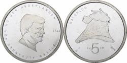 World Coins - Netherlands, Willem-Alexander, 5 Euro, Waterloo, 2015, Utrecht, Silver Plated