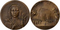 World Coins - France, Medal, La Victoire, 1919, Bronze, Patriarche,