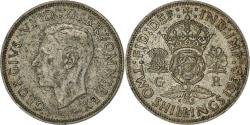 World Coins - Great Britain, George VI, 2 Shillings, 1938, Silver, , KM:855