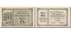 World Coins - Banknote, Austria, Mutters, 70 Heller, pont 1920-12-31, UNC(63), Mehl:FS 641a