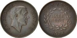 World Coins - Coin, Sarawak, Charles V. Brooke, 1/2 Cent, 1933, Heaton, Birmingham,
