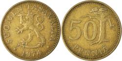 World Coins - Coin, Finland, 50 Penniä, 1974