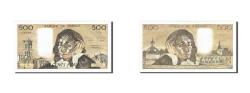 World Coins - Banknote, France, 500 Francs, 1968, 1977-11-03, AU(55-58), Fayette:71.17