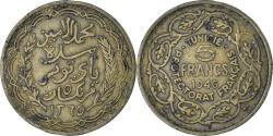 World Coins - Coin, Tunisia, Muhammad al-Amin Bey, 5 Francs, 1946, Paris,