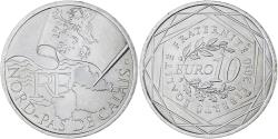 World Coins - France, 10 Euro, Euros des régions, 2010, Paris, Nord-Pas De Calais,