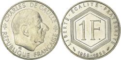 World Coins - Coin, France, Charles de Gaulle, Franc, 1988, Paris, , Nickel, KM:963