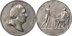 World Coins - France, Medal, Ascension de Louis XVIII, Louis XVIII, History, 1795, Andrieu