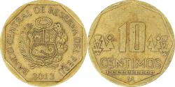 World Coins - Coin, Peru, 10 Centimos, 2013