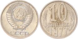 World Coins - Coin, Russia, 10 Kopeks, 1977