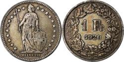 World Coins - Switzerland, Franc, 1920, Bern, Silver,