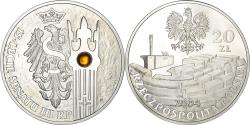 World Coins - Coin, Poland, 20 Zlotych, 2004, Warsaw, Proof, , Silver, KM:504