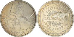 World Coins - France, 10 Euro, Nord-Pas-de-Calais, 2010, Paris, , Silver