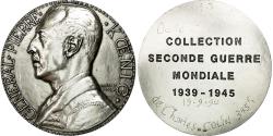 World Coins - France, Medal, Seconde Guerre Mondiale, Général Koenig, De Jaeger,
